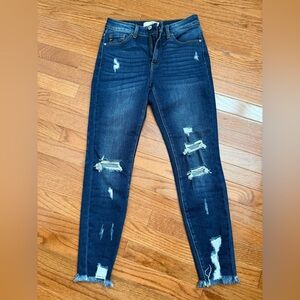KanCan Distressed Blue Jeans